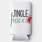Jingle Juice | Funny Christmas Drink Humor Seltzer Blikjeskoeler (Achterkant)
