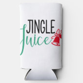 Jingle Juice | Funny Christmas Drink Humor Seltzer Blikjeskoeler (Voorkant)