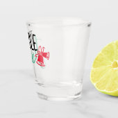 Jingle Juice | Funny Christmas Drink Humor Shot Glas (Rechts)