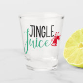 Jingle Juice | Funny Christmas Drink Humor Shot Glas (Voorkant)