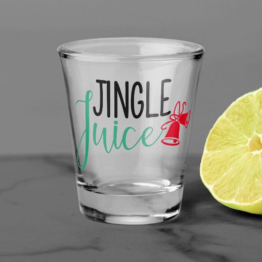 Jingle Juice | Funny Christmas Drink Humor Shot Glas