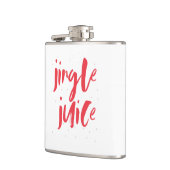 Jingle Juice Funny Kerstmis Flask Heupfles (Links)