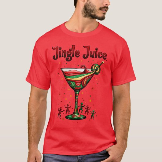 Jingle Juice Jingle Vibes T-shirt (Voorkant)