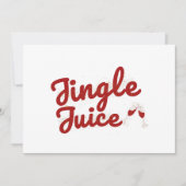 Jingle Juice, Kerstfeest Kaart (Voorkant)