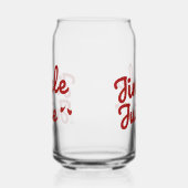 Jingle Juice, Vakantie Feest Blikvorm Glas (Links)