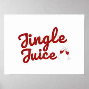 Jingle Juice, Vakantie Feest Poster
