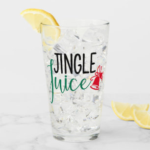 Jingle Juice Vreemd kerstfeest Drink Humor Glas