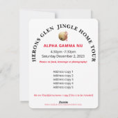 JINGLE KAART (Achterkant)