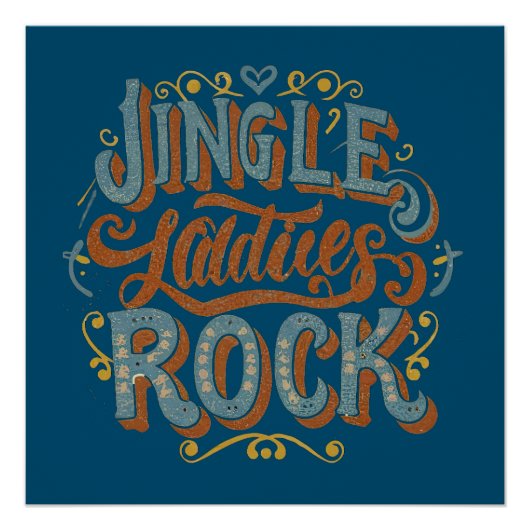 Jingle ladies rock perfect poster (Voorkant)