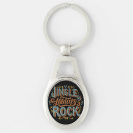 Jingle ladies rock sleutelhanger