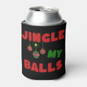Jingle mijn ballen blikjeskoeler (Blikje Voorkant)