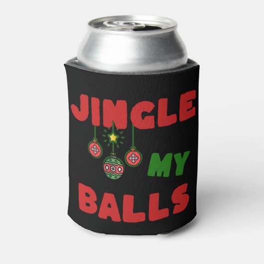 Jingle mijn ballen blikjeskoeler (Blikje Achterkant)