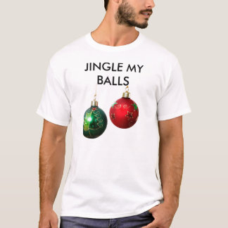 Jingle mijn ballen t-shirt