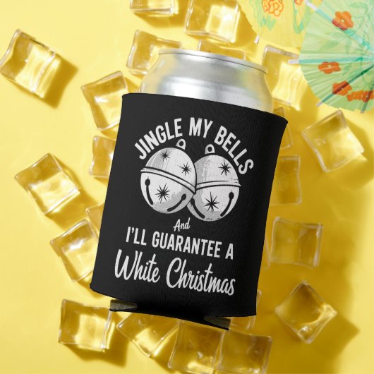 Jingle mijn bellen en ik zal garanderen witte kers blikjeskoeler (Insitu Zomer)