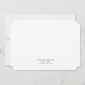 Jingle & Mingle Company, Uitnodiging voor kerstfee (Achterkant)