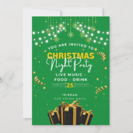 Jingle & Mingle: een feestelijke kerstborrel Kaart