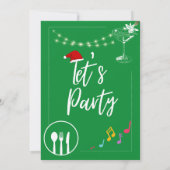 Jingle & Mingle: een feestelijke kerstborrel Kaart (Achterkant)