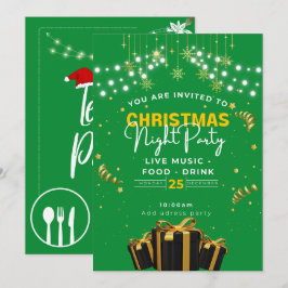 Jingle & Mingle: een feestelijke kerstborrel Kaart