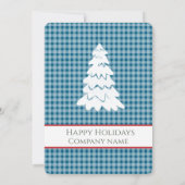 Jingle Mingle grappig Santa rendier vakantie feest Kaart (Achterkant)