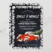 Jingle Mingle Kerstfeest Kaart (Voorkant / Achterkant)