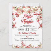 Jingle & Mingle Kerstfeest Kaart (Voorkant)