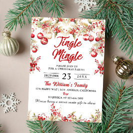 Jingle & Mingle Kerstfeest Kaart