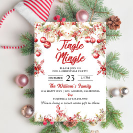 Jingle & Mingle Kerstfeest Kaart