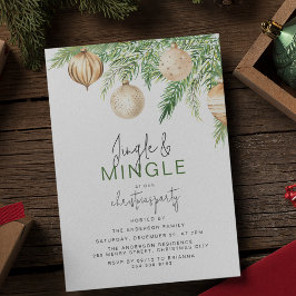 Jingle & Mingle Kerstfeest Kaart