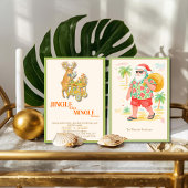 Jingle & Mingle Kerstfeest Tropisch Kaart