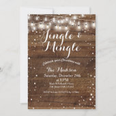 Jingle & Mingle-kerstfeestdag Kaart (Voorkant)