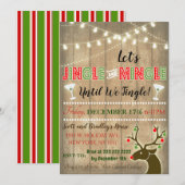 Jingle & Mingle-kerstfeestdag Kaart (Voorkant / Achterkant)