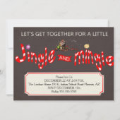 Jingle & Mingle-kerstfeestdag Kaart (Voorkant)