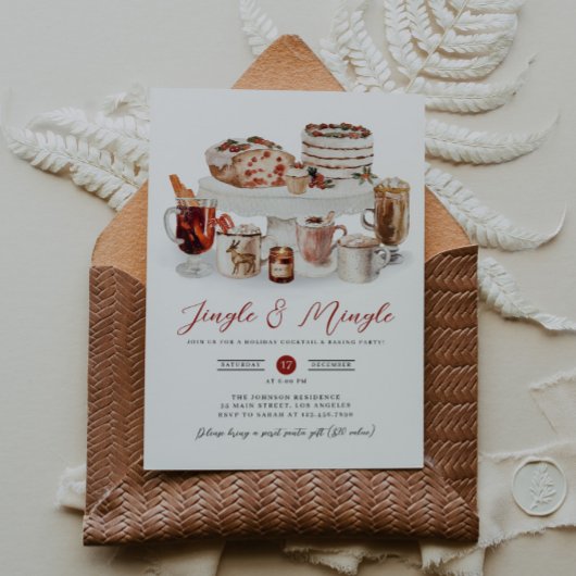 Jingle & Mingle-kerstfeestdag Kaart