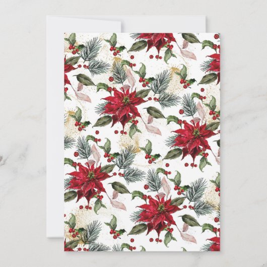 Jingle & Mingle-kerstfeestdag Kaart (Achterkant)