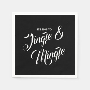 Jingle & Mingle Kerstfeestdag — Napkin Servet