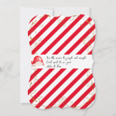 Jingle & Mingle Kerstmis Markie Vakantie Seizoen Kaart (Achterkant)