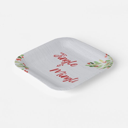 Jingle & Mingle Paper Borden Papieren Bordje (Gebogen)