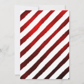 Jingle & Mingle Vakantiefeestje Kerstdiner Kaart (Achterkant)