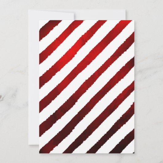 Jingle & Mingle Vakantiefeestje Kerstdiner Kaart (Achterkant)