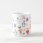 Jingle & Mingle waterverf Kerst Koffiemok (Center)