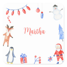 Jingle & Mingle waterverf Kerst