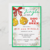 Jingle Mix en Mingle Kerstvakantie Kaart (Voorkant)