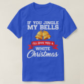 Jingle My Bells Funny Adult met Kerstmis Pajama De T-shirt (Design voorkant)