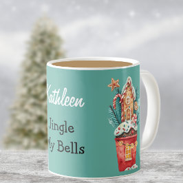 Jingle My Bells Magical House Illustratie 11oz Koffiemok