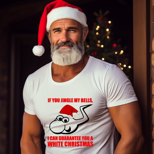 Jingle My Bells voor een witte kerst T-shirt