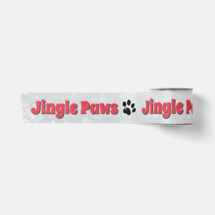 Jingle Paws Boxer Hond  Satijnen Lint