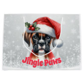 Jingle Paws en Boxer Dog Joy Groot Cadeauzakje (Voorkant)