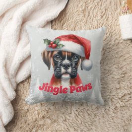 Jingle Paws en Boxer Dog Joy Kussen