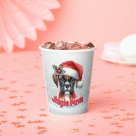 Jingle Paws en Boxer Dog Joy Papieren Bekers