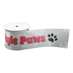 Jingle Paws en Boxer Dog Joy Satijnen Lint